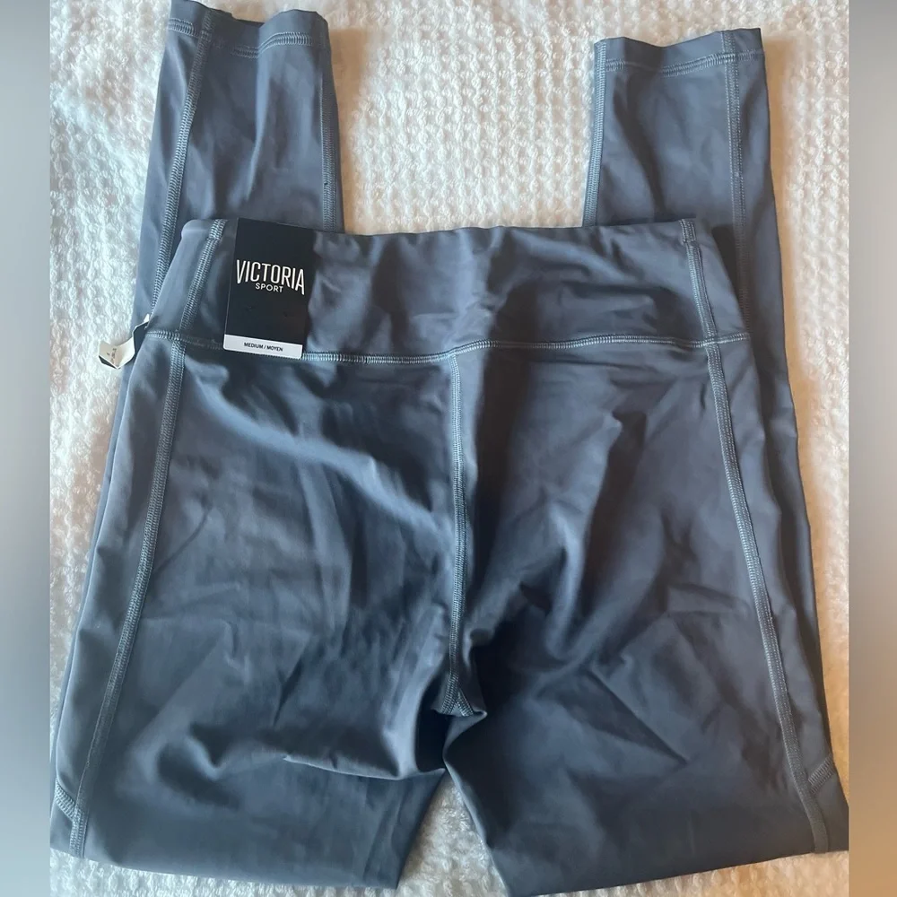 New Grey Victoria sport leggings. - Picture 2 of 6